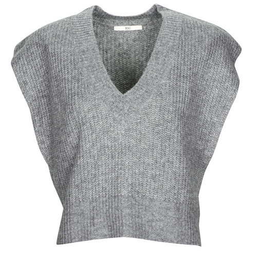 Kleidung Damen Pullover Esprit sleevles fk top Grau