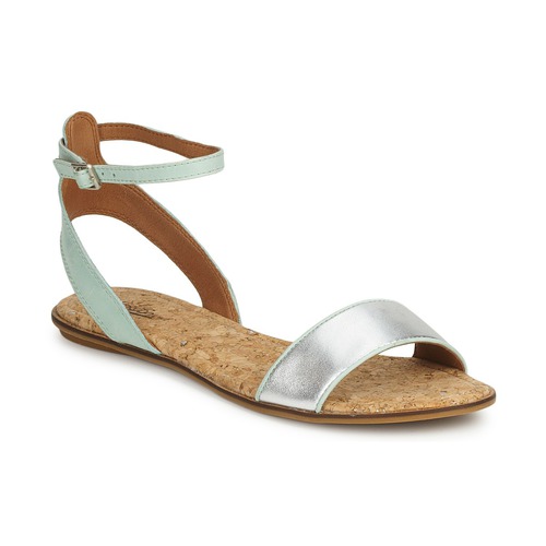 Chaussures Femme Sandales et Nu-pieds Lucky Brand COVELA MINT SILVER