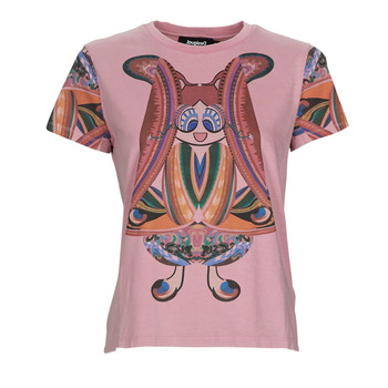 Vêtements Femme T-shirts manches courtes Desigual FLOWER 