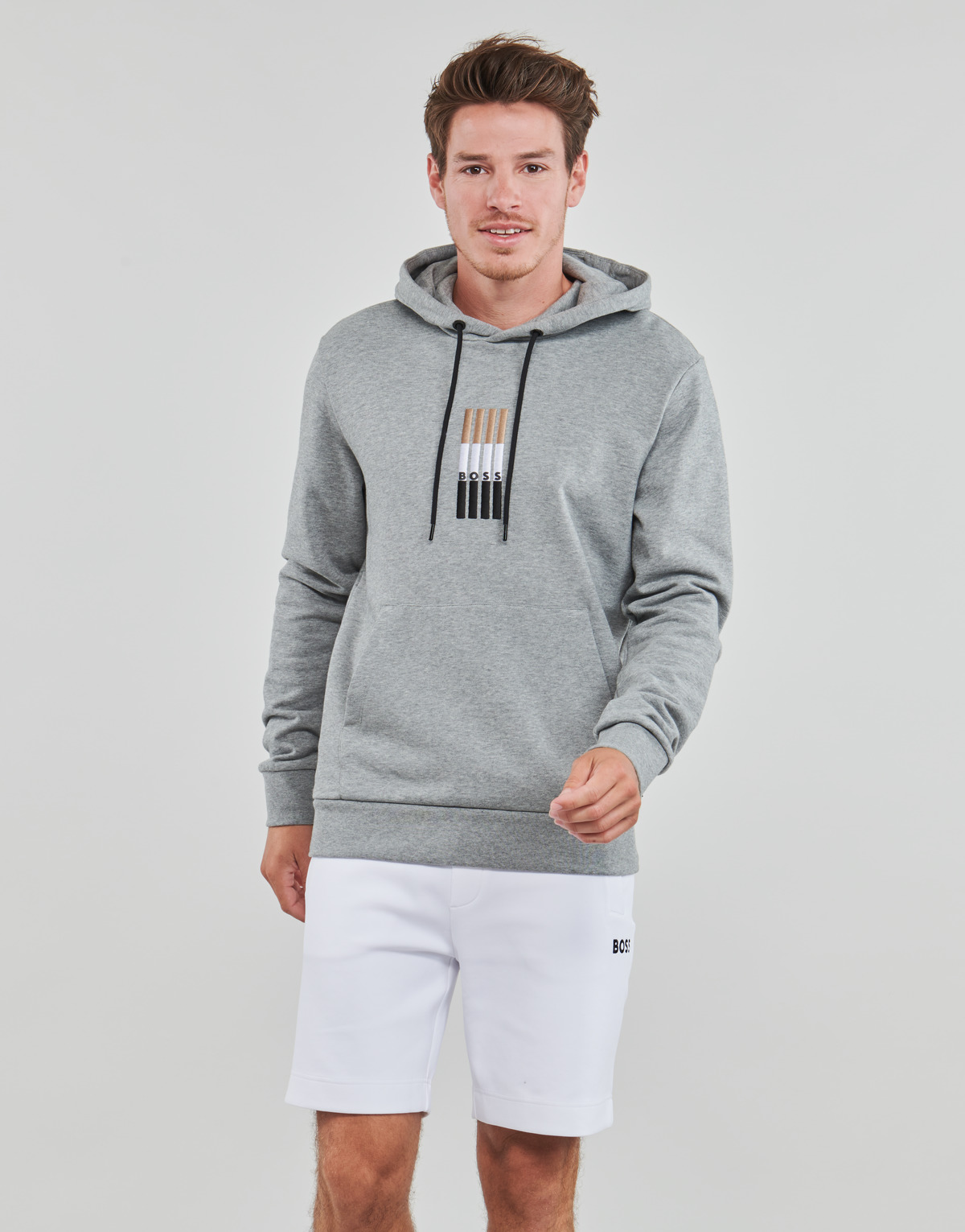 Kleidung Herren Sweatshirts BOSS Seeger 117 Grau