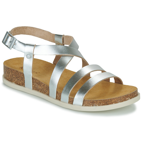 Schuhe Damen Sandalen / Sandaletten Kickers KICK ALICE Silbrig