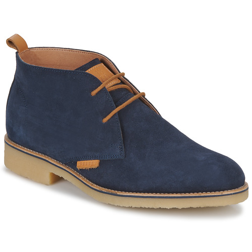 Schuhe Herren Boots Pellet SEBASTIEN Marineblau