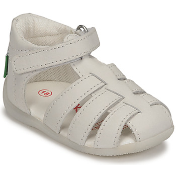 Schuhe Kinder Sandalen / Sandaletten Kickers BIGFLO-2 Weiß