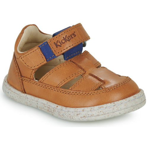 Schuhe Jungen Sandalen / Sandaletten Kickers TRACTUS Braun,