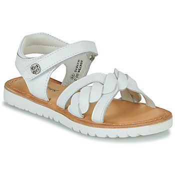 Schuhe Mädchen Sandalen / Sandaletten Kickers BETY Weiß