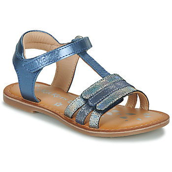 Schuhe Mädchen Sandalen / Sandaletten Kickers DIAMANTO Blau