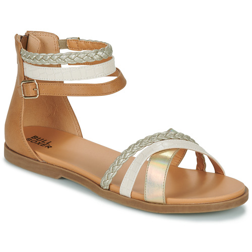 Schuhe Mädchen Sandalen / Sandaletten Bullboxer ALM013 Kamel