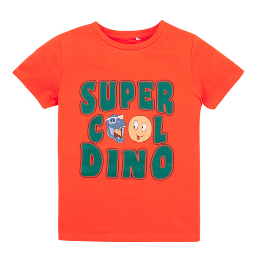 Kleidung Jungen T-Shirts Name it NMMTONY SS TOP Orange