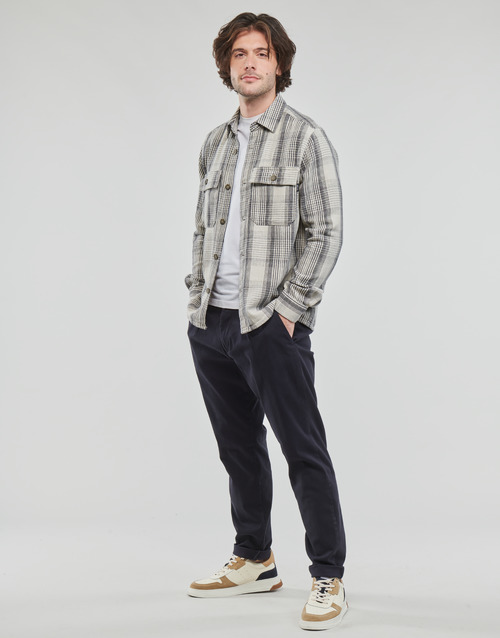 Only & Sons  ONSSCOTT LS CHECK FLANNEL OVERSHIRT 4162 Bunt