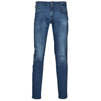 Kleidung Herren Slim Fit Jeans Replay ANBASS Grau