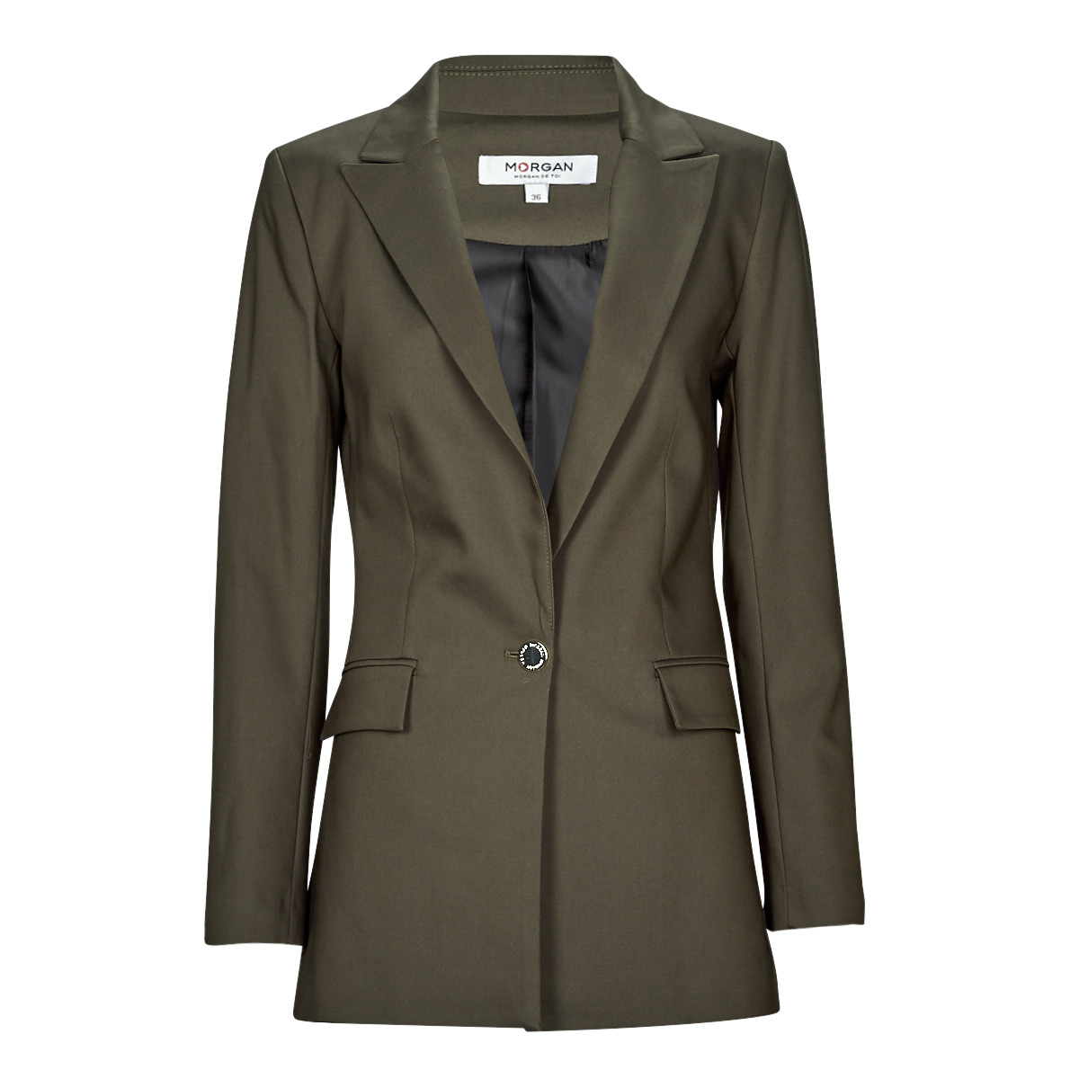 Kleidung Damen Jacken / Blazers Morgan VROSA Khaki