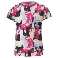 Vêtements Fille T-shirts manches courtes Puma ESS STREET ART LOGO 