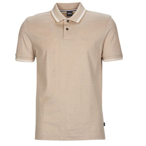 Kleidung Herren Polohemden BOSS Parlay 183 Beige