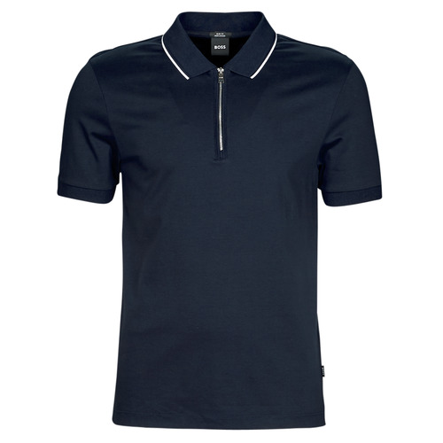 Kleidung Herren Polohemden BOSS Polston 32 Marineblau