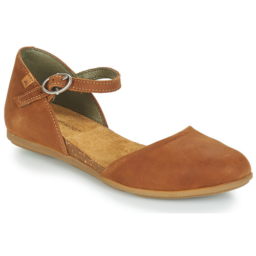 Chaussures Femme Ballerines / babies El Naturalista STELLA Marron