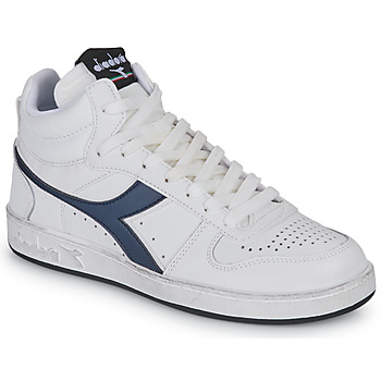 Schuhe Sneaker Low Diadora MAGIC BASKET DEMI ICONA Weiß / Blau