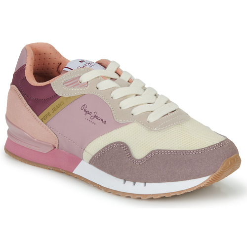 Schuhe Damen Sneaker Low Pepe jeans LONDON W MAD Beige