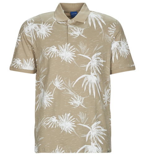 Kleidung Herren Polohemden Jack & Jones JORCRAYON AOP POLO SS Beige