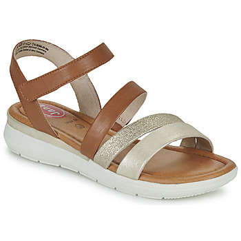 Schuhe Damen Sandalen / Sandaletten Jana 28266-396 Braun, / Beige