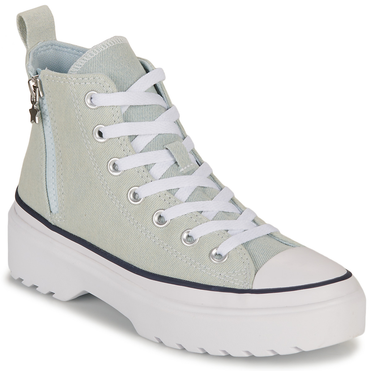 Scarpe Bambina Sneakers alte Converse KIDS' CONVERSE CHUCK TAYLOR ALL STAR LUGGED LIFT PLATFORM RETRO 