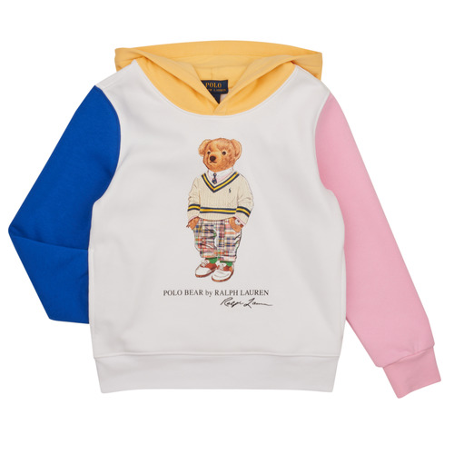 Kleidung Jungen Sweatshirts Polo Ralph Lauren LSPO HOOD M7-KNIT SHIRTS-SWEATSHIRT Bunt