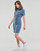 Kleidung Damen Kurze Kleider Noisy May NMJOY  S/S DRESS MB NOOS Blau