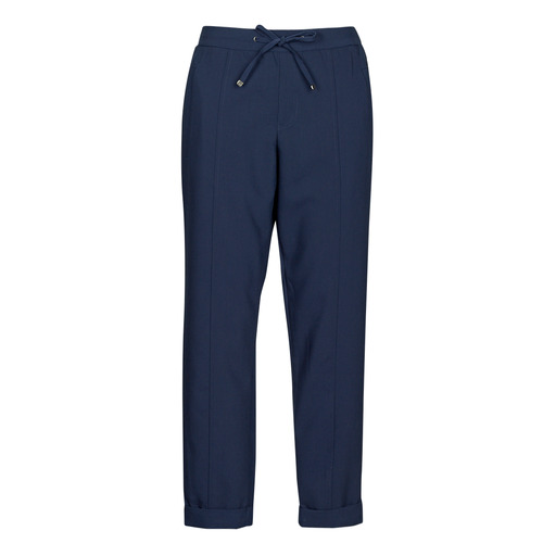 Kleidung Damen Fließende Hosen/ Haremshosen Esprit Jogger Marineblau