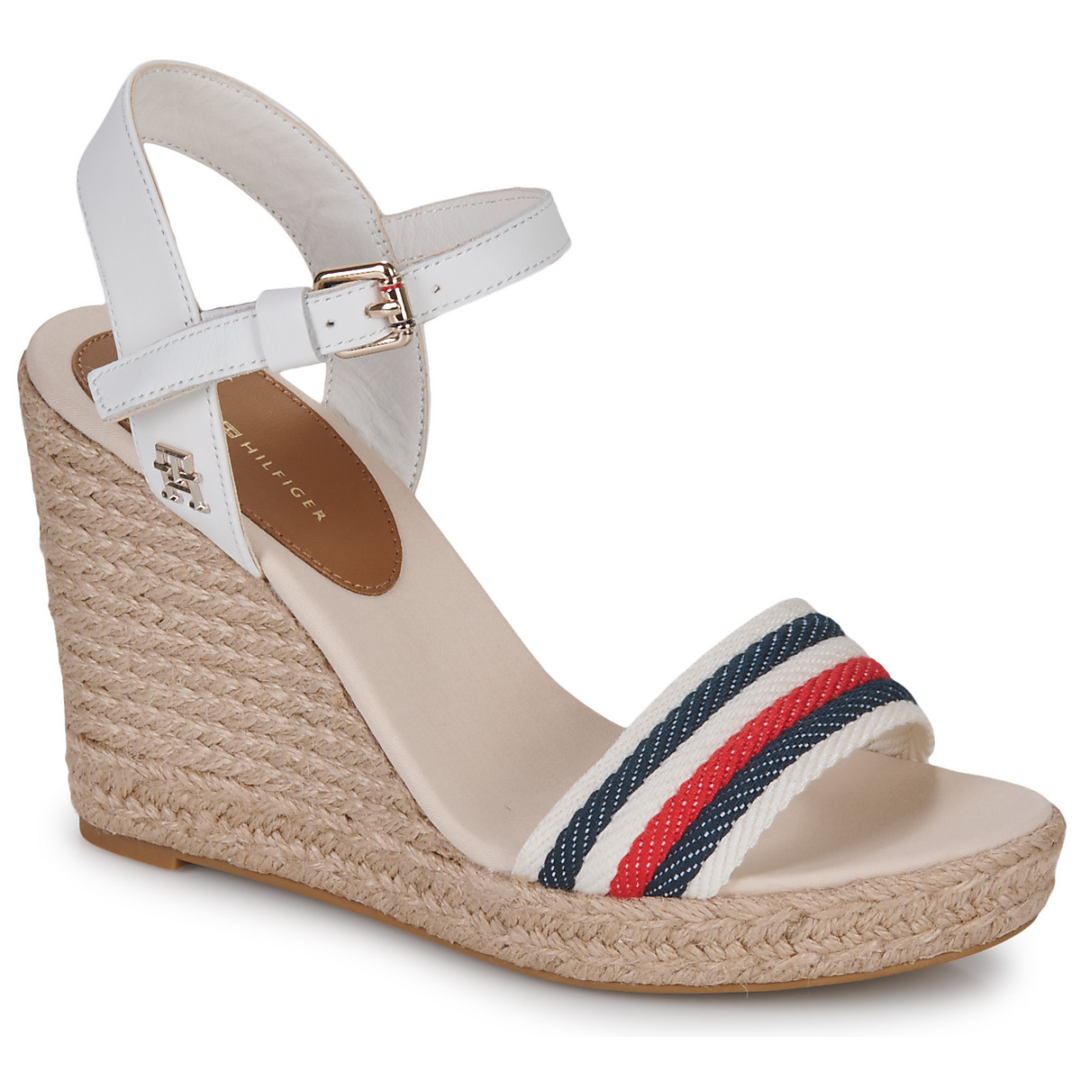 Chaussures Femme Sandales et Nu-pieds Tommy Hilfiger CORPORATE WEDGE 