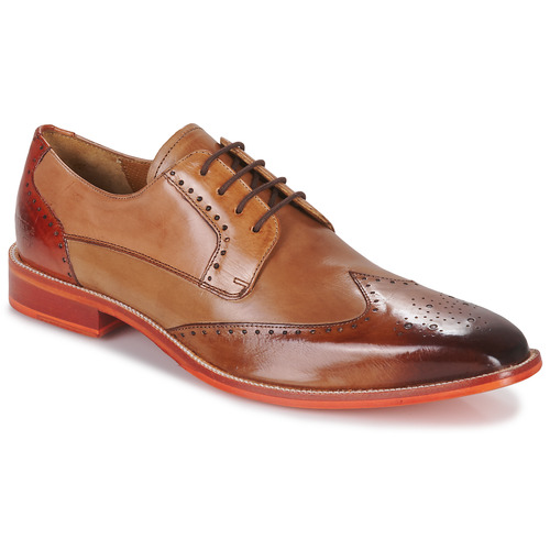 Schuhe Herren Richelieu Melvin & Hamilton JEFF 14 Kognac