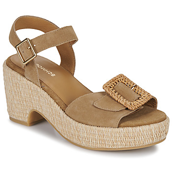 Schuhe Damen Sandalen / Sandaletten Schmoove TIHANA BUCKLE Beige