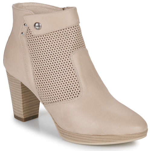 Schuhe Damen Low Boots NeroGiardini E306230D-439 Beige