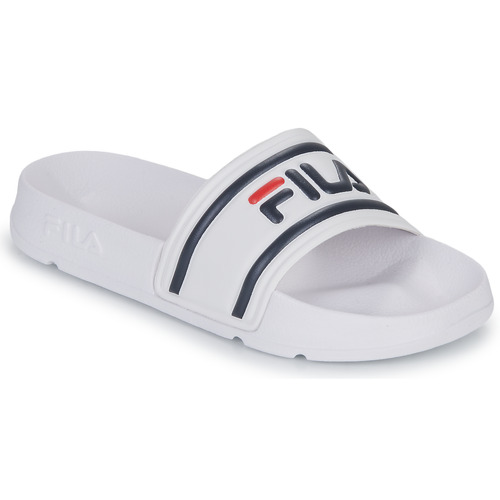 Schuhe Kinder Pantoletten Fila MORRO BAY slipper kids Weiß