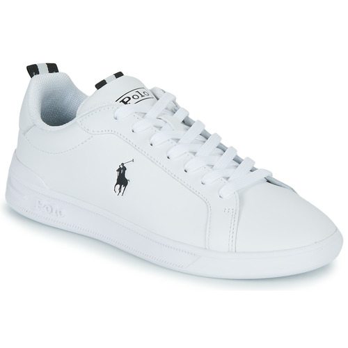 Schuhe Sneaker Low Polo Ralph Lauren HRT CT II-SNEAKERS-LOW TOP LACE Weiß