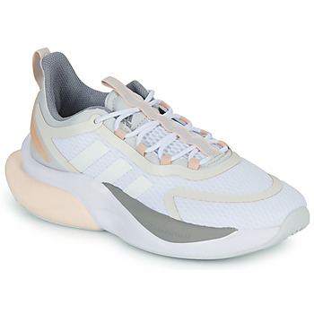 Schuhe Damen Sneaker Low Adidas Sportswear AlphaBounce + Weiß / Beige