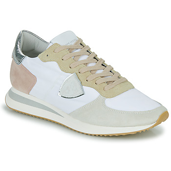 Schuhe Damen Sneaker Low Philippe Model TRPX LOW WOMAN Weiß / Beige