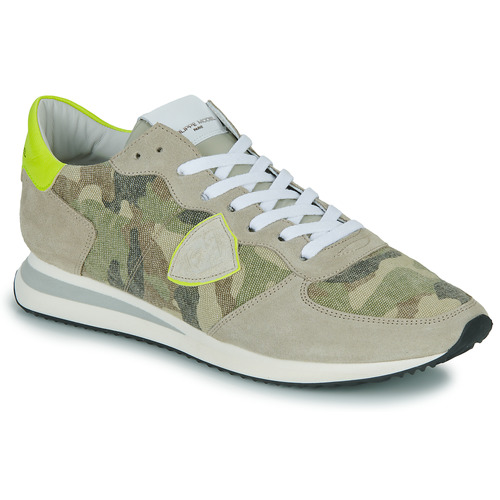 Schuhe Herren Sneaker Low Philippe Model TRPX LOW MAN Khaki / Gelb