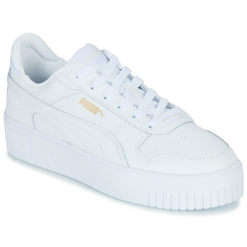 Schuhe Damen Sneaker Low Puma CARINA Weiß