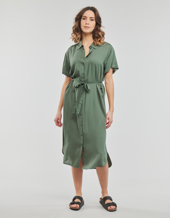 Vero Moda VMBUMPY SS CALF SHIRT DRESS NOOS