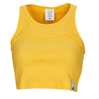 Kleidung Damen Tops Adidas Sportswear LNG RIB TANK Gold