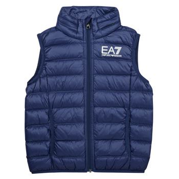 Kleidung Jungen Daunenjacken Emporio Armani EA7 12 Marineblau