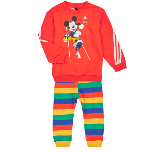 Kleidung Kinder Pyjamas/ Nachthemden Adidas Sportswear I DY MM JOG Rot