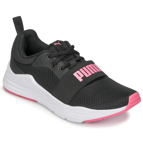 Schuhe Mädchen Multisportschuhe Puma JR PUMA WIRED RUN Weiß