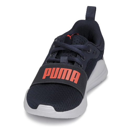 Puma PS PUMA WIRED RUN Marineblau / Rot