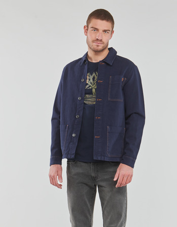 Vêtements Homme Blousons Timberland Work For The Future - Cotton Hemp Denim Chore Jacket 