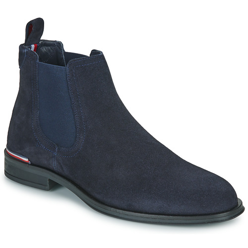 Scarpe Uomo Stivaletti Tommy Hilfiger CORE RWB HILFIGER SUEDE CHELSEA 