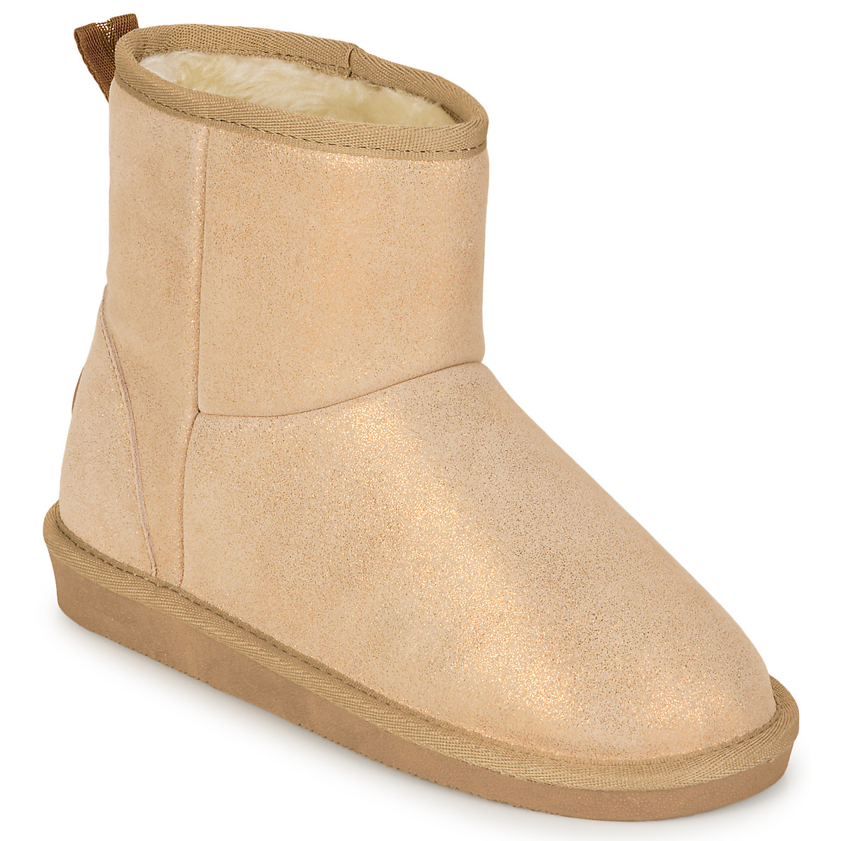 Schuhe Damen Boots Les Tropéziennes par M Belarbi CHIMET Beige