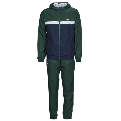 Kleidung Herren Jogginganzüge Lacoste WH1793-7UP Marineblau / Weiß