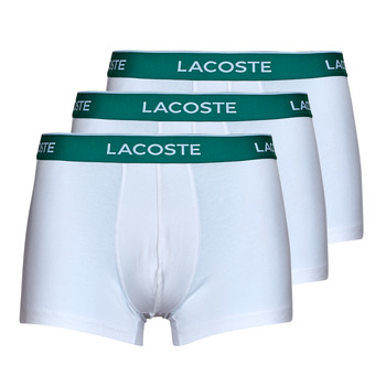 Unterwäsche Herren Boxer Lacoste BOXERS LACOSTE PACK X3 Weiß