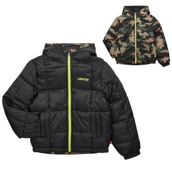 Kleidung Jungen Daunenjacken Levi's  MDWT PUFFER JKT Marineblau