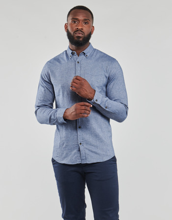 Vêtements Homme Chemises manches longues Jack & Jones JJECLASSIC MELANGE SHIRT LS SN 